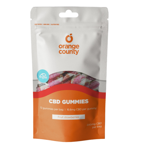Orange County CBD - Gummy Strawberries 200mg