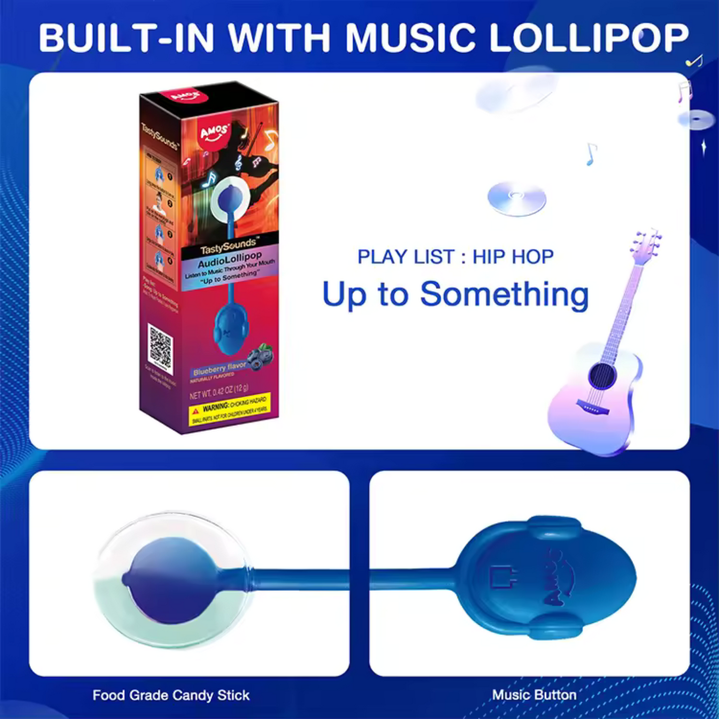 Amos Tasty Audio Sound Lollipop